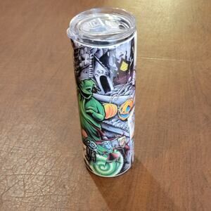 Stainless steel tumbler artwork The Nightmare Before Christmas 20oz 9.25" tall